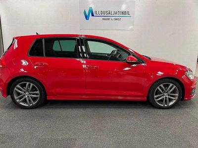 Röd Begagnad 2017 VW Golf VII R-line | 89 000 kr (Marknadspris)
