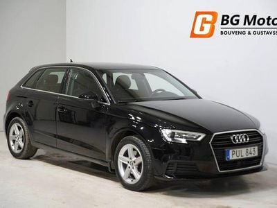 Begagnad Audi A3 116 HK (85 kW) 2019 Svart Sedan