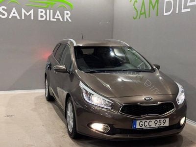 Grön Begagnad 2015 Kia Ceed Sportswagon Comfort Kombi | 74 900 kr (Marknadspris)