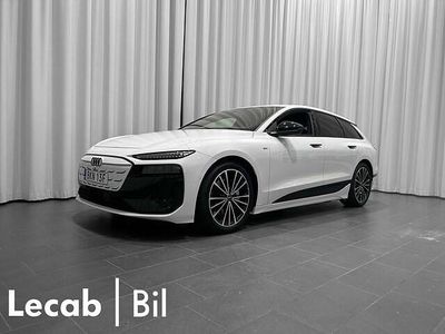 Glaciärvit metallic Begagnad 2025 Audi A6 e-tron S-Line Kombi | 849 500 kr (Bra pris)