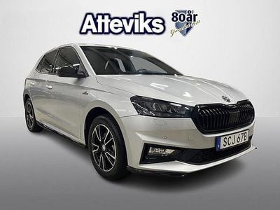 Silver Begagnad 2024 Skoda Fabia Monte Carlo Halvkombi | 209 900 kr (Marknadspris)