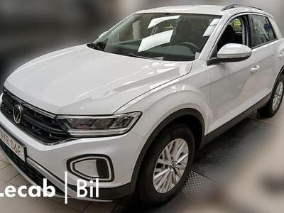 Pure white Begagnad 2023 VW T-Roc SUV | 219 500 kr (Marknadspris)
