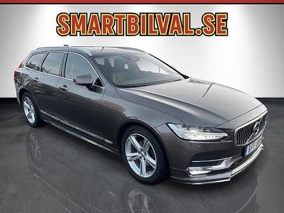 Begagnad Volvo V90 Inscription 190 HK (139 kW) 2017 Brunmetallic Kombi
