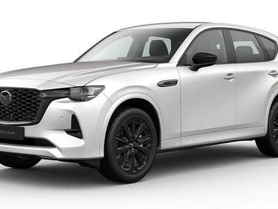 Vit (rhodium white) Ny 2025 Mazda CX-60 Homura-Line SUV | 586 600 kr (Marknadspris)