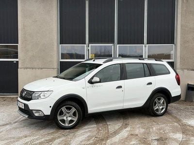 Vit Begagnad 2018 Dacia Logan MCV Stepway Kombi | 69 900 kr (Marknadspris)