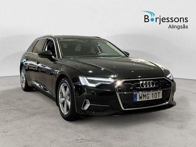 Svart Begagnad 2024 Audi A6 Sport Kombi | 479 900 kr (Marknadspris)