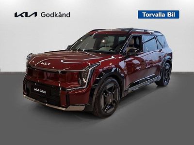 Ny Kia EV9 GT-Line 283 kW (385 HK) 2025 Röd SUV