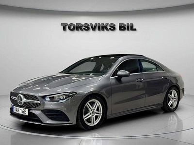 Begagnad Mercedes CLA200 AMG line 163 HK (119 kW) 2019 Gråmet