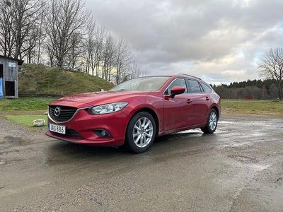 Röd Begagnad 2014 Mazda 6 Kombi | 108 500 kr (Dyr)