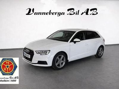 Begagnad Audi A3 Proline 150 HK (110 kW) 2018 Vit Sedan