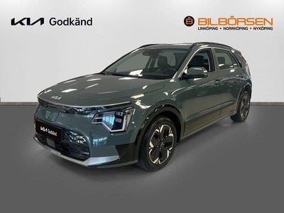 Begagnad Kia e-Niro 150 kW (204 HK) 2022 Grå SUV