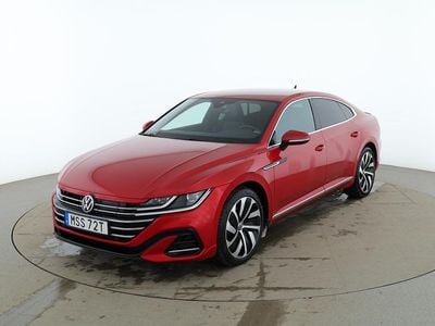 Begagnad VW Arteon R-line 220 HK (161 kW) 2021 Röd Sedan
