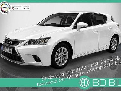 Begagnad Lexus CT200h Sport Line 136 HK (100 kW) 2014 Vitmetallic Halvkombi