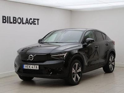 Svart Begagnad 2022 Volvo C40 Ultimate SUV | 409 800 kr (Marknadspris)
