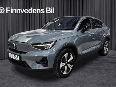 Grå Begagnad 2022 Volvo C40 Plus SUV | 314 800 kr (Bra pris)