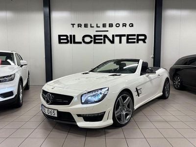 Vit Begagnad 2015 Mercedes SL63 AMG AMG Cab | 799 900 kr