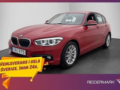 Begagnad BMW 116 Advantage 116 HK (85 kW) 2015 Röd Halvkombi
