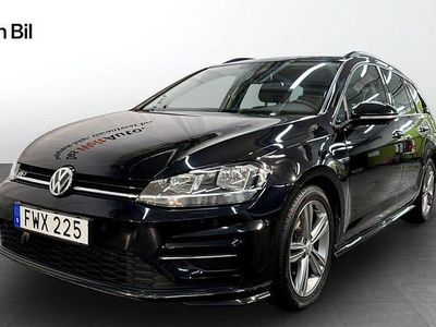 Deep black pearl Begagnad 2018 VW Golf VII R-line Kombi | 159 900 kr (Lite dyr)