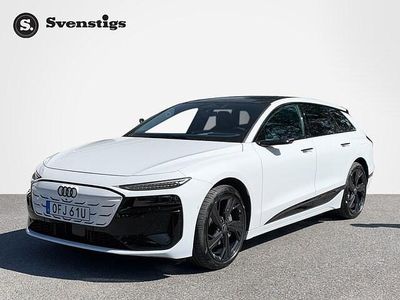Vit (glaciärvit metallic) Begagnad 2024 Audi A6 e-tron S-Line Kombi | 759 000 kr (Marknadspris)