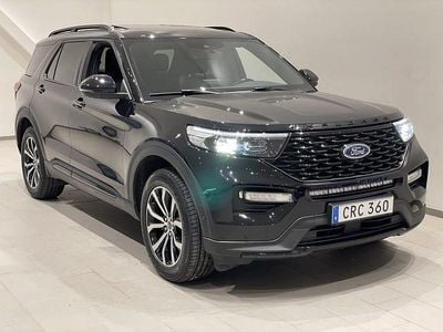 Svart Begagnad 2021 Ford Explorer ST-Line SUV | 499 900 kr (Lite dyr)