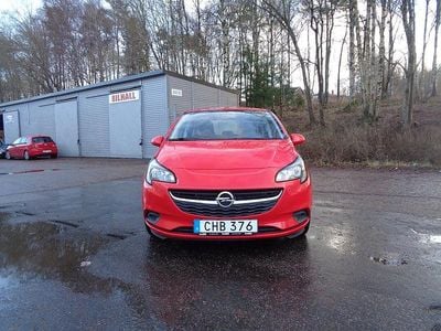 Begagnad Opel Corsa Enjoy 90 HK (66 kW) 2018 Röd Halvkombi