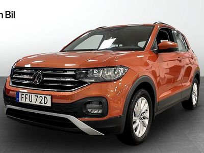 Energetic metallic orange Begagnad 2022 VW T-Cross SUV | 184 800 kr (Marknadspris)