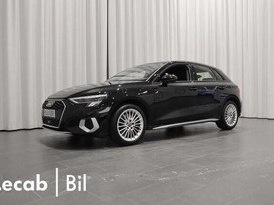 Begagnad Audi A3 Advanced Plus 150 HK (110 kW) 2020 Brilliantsvart Sedan