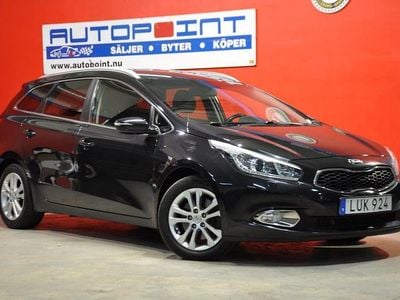 Svart Begagnad 2015 Kia Ceed Sportswagon Comfort Kombi | 88 900 kr (Marknadspris)