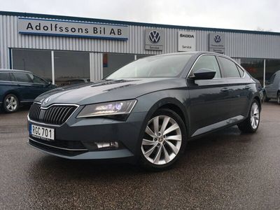 begagnad Skoda Superb 2,0 TDI 150 DSG Business (Läder/Navi/Drag/Värm