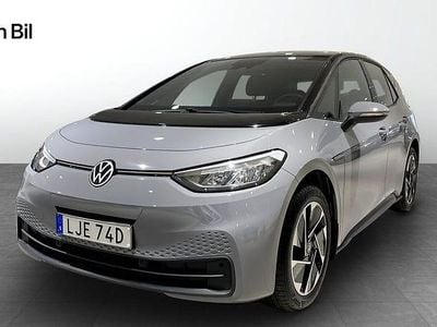 Grå Begagnad 2022 VW ID.3 Pro Performance Halvkombi | 264 900 kr (Marknadspris)