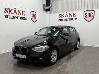 Begagnad BMW 116 136 HK (100 kW) 2014 Svart Halvkombi