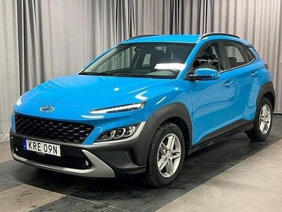 Blå Begagnad 2022 Hyundai Kona Essential SUV | 194 800 kr (Dyr)