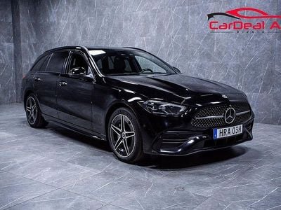Svart Begagnad 2022 Mercedes C300e AMG line Kombi | 349 800 kr (Lite dyr)