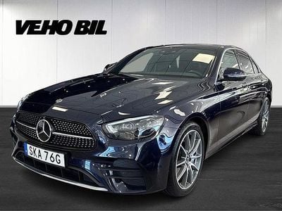 Begagnad Mercedes E220 AMG 194 HK (142 kW) 2021 Blå Sedan