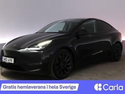 Begagnad Tesla Model Y Performance 392 kW (534 HK) 2022 Svart SUV
