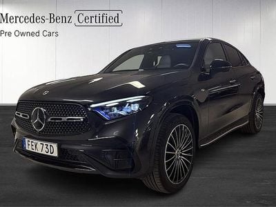 Grå Begagnad 2025 Mercedes GLC300e Sportkupé | 859 900 kr (Dyr)
