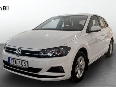Vit Begagnad 2019 VW Polo Halvkombi | 144 900 kr (Marknadspris)