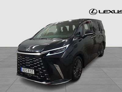 Begagnad Lexus LM350h Executive Line 253 HK (186 kW) 2023 Svart Minibuss