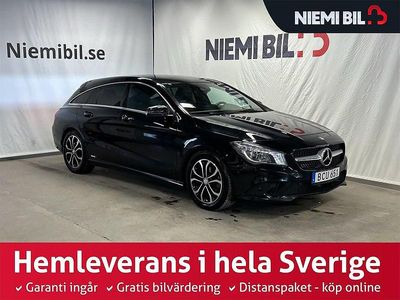 Svart Begagnad 2016 Mercedes CLA220 Shooting Brake Kombi | 199 900 kr (Marknadspris)