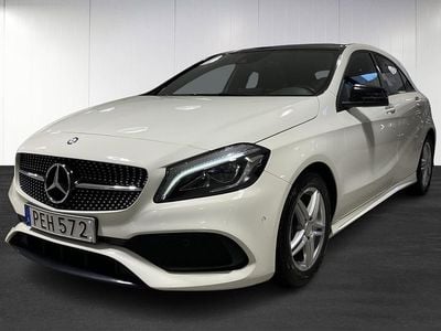 Vit Begagnad 2017 Mercedes A200 AMG Kombi | 199 900 kr (Marknadspris)