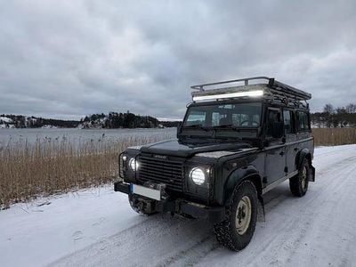 Mörkgrön Begagnad 2005 Land Rover Defender Kombi | 139 000 kr (Superpris)