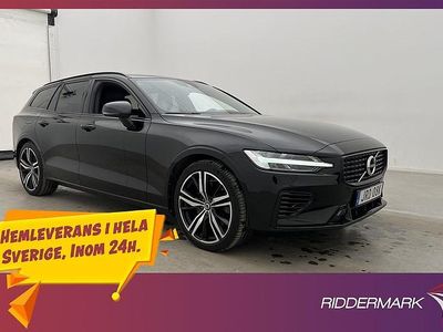 Svart Begagnad 2021 Volvo V60 R-Design Kombi | 338 900 kr (Lite dyr)