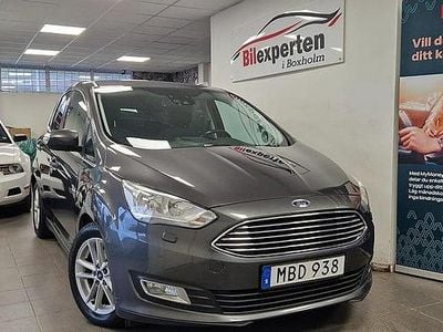 Grå Begagnad 2016 Ford C-MAX Titanium Minibuss | 84 900 kr (Marknadspris)