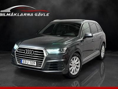Begagnad Audi Q7 S-Line 218 HK (160 kW) 2015 Grå SUV