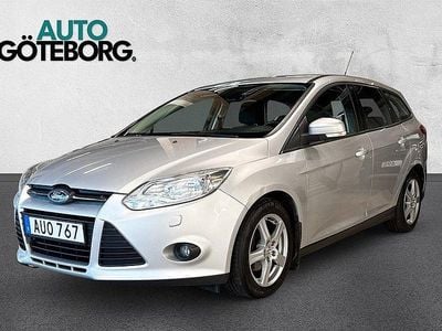 Grå (moondust silver metallic) Begagnad 2014 Ford Focus Trend Kombi | 57 900 kr (Marknadspris)