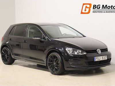 Begagnad VW Golf VII 105 HK (77 kW) 2012 Svart Halvkombi