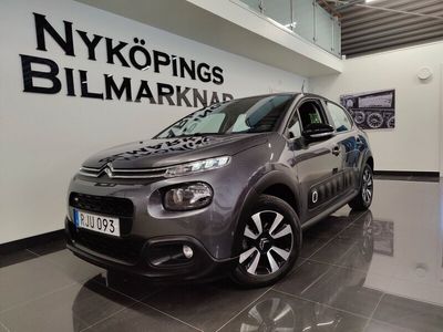 begagnad Citroën C3 Citroën 1.2 VTi Euro 6 Carplay Motorvärmare 2017, Halvkombi