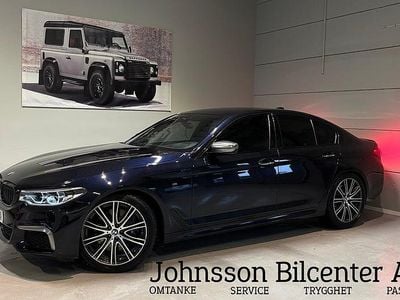 Begagnad BMW M550 M Performance 400 HK (294 kW) 2017 Svart Sedan