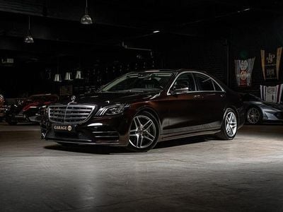 Begagnad Mercedes S560 AMG line 469 HK (344 kW) 2018 Röd Sedan