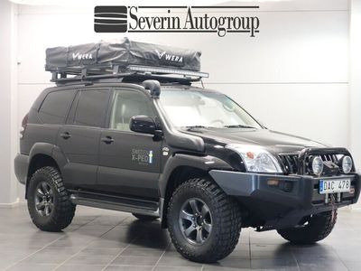 begagnad Toyota Land Cruiser Prado 3.0 D-4D 4x4 Overlanding Expedition